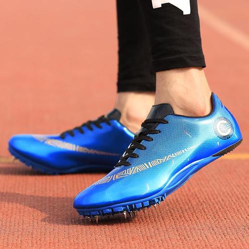 绛天专业田径跑步钉鞋鸳鸯运动短跑鞋钉子鞋男女学生中高考专用长跑鞋