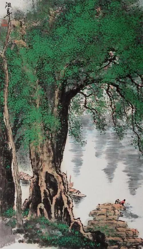 国宝级山水画一册欣赏收藏