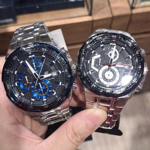 卡西欧手表红牛赛车机械计时夜光防水石英efr539日韩腕表