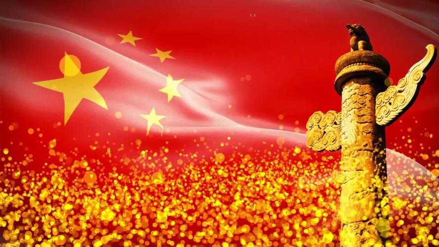 国旗飘飘_1920x1080_高清视频素材下载(编号:704652)