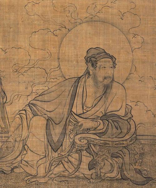 美术家用这故事作壁画 诗人文人用这故事作典故 《维摩演教图》维摩诘