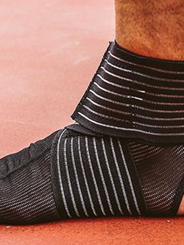 准者护踝篮球装备脚踝防护保暖足球运动绷带男女跑步脚腕损伤护具