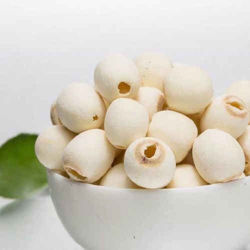 莲子莲子肉煮粥莲子肉去心磨皮白莲子湖南湘潭农家去皮无芯莲米 莲子