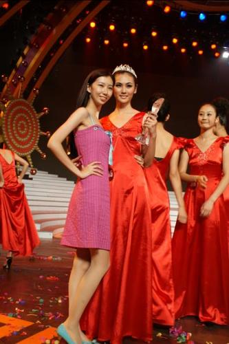 恭喜学生刘思琦获2009第十届cctv模特大赛全国总冠军