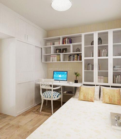 小卧室书柜效果图大全图片