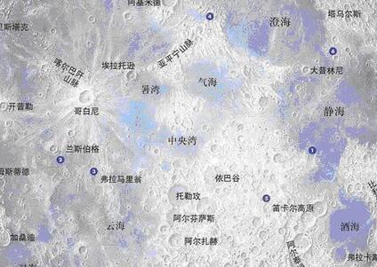 肉眼所见月球上的海是什么地形