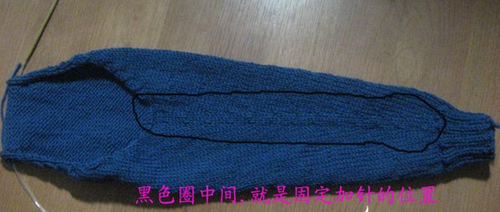 毛衣袖子编织方法