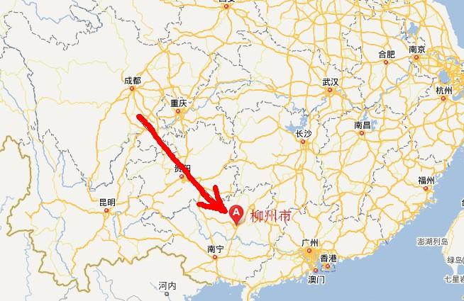 展开全部 广西柳州处于四川的东南方向