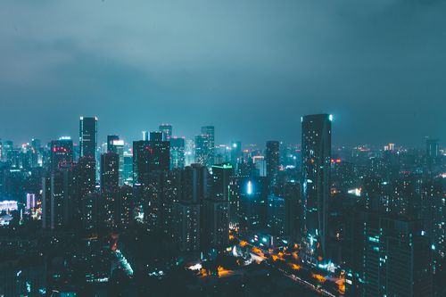 魅力夜景成都