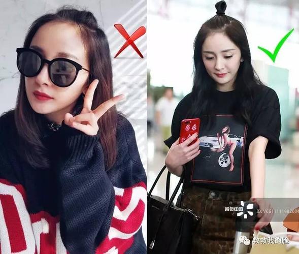 ⑤苹果头(越俏皮越好) 偶尔也要尝试下比较跳脱的发型,可爱的苹果头就