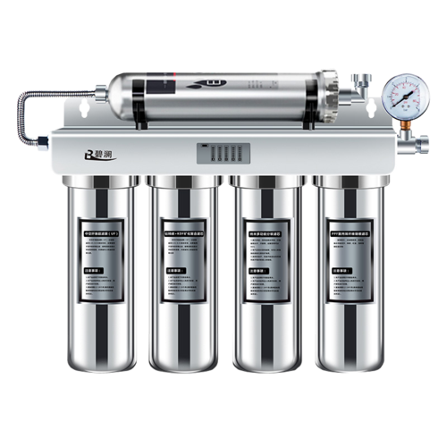 碧澜净水器家用直饮大不锈钢五级超滤过滤净化器净水机包安装