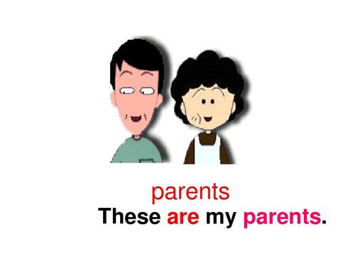 unit2 this is my sister精品课件,典明中学石春晖 parents these are