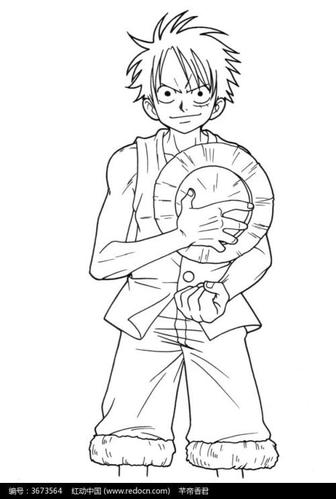 求路飞海贼团可以画的每个人的全身图