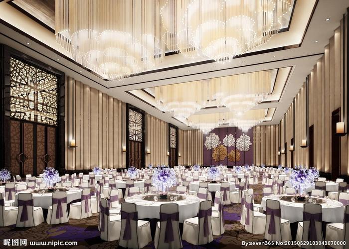 星级酒店 宴会厅设计图__室内设计_环境设计_设计图库_昵图网nipic.