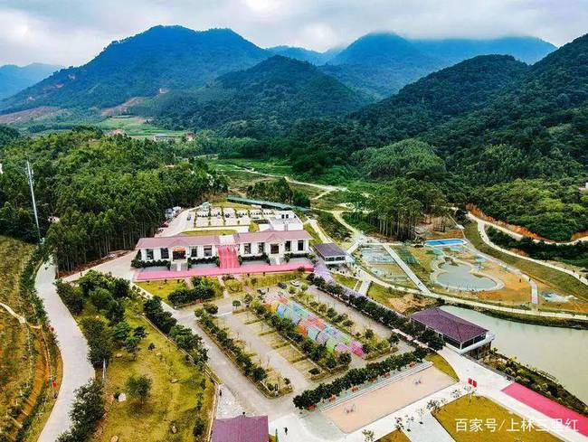 广西上林大庙江四季长春的大庙山,凉风沁脾,花香扑鼻