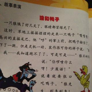 柏羽故事34集《狼和鸭子》