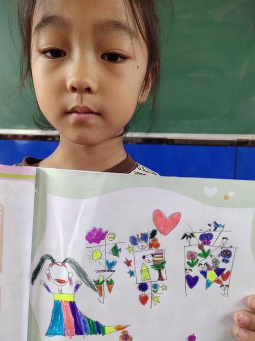 我们的小设计师是不是都很棒,漂亮的名字创想画完郎啦!