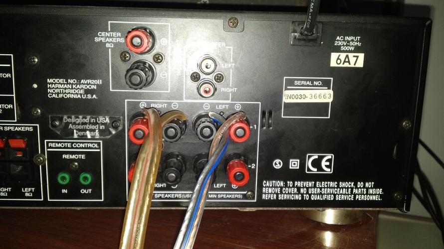 环绕和中置音箱都不响,输入该如何接?