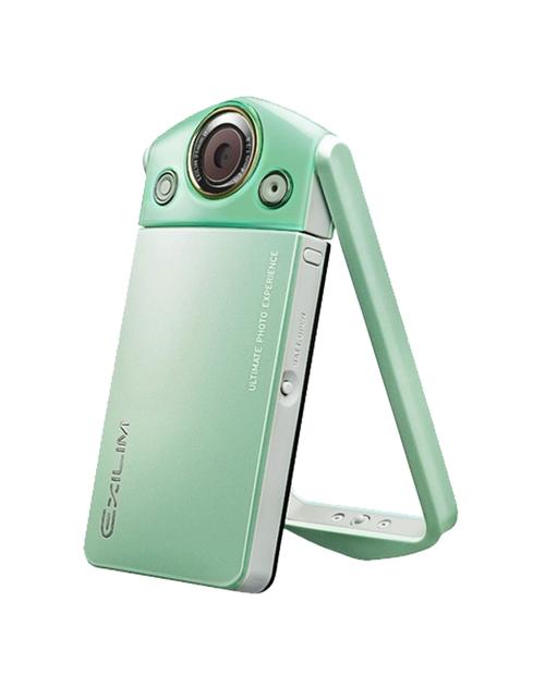 卡西欧casio数码专场-自拍神器tr350 绿色礼盒装