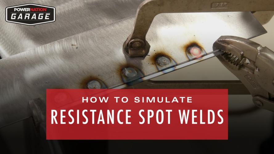 how to simulate resistance spot welds
