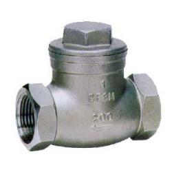 h14w不锈钢螺纹止回阀