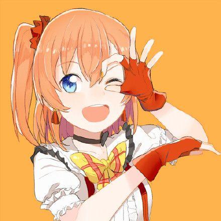 lovelive!# #μ"s# #闺蜜头像# 高坂穗乃果-南琴梨.