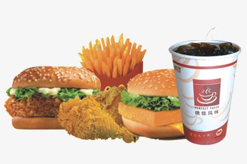 汉堡套餐免抠素材免费下载_觅元素51yuansu.com