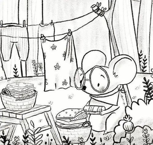 场景类简笔画,简单可爱温馨