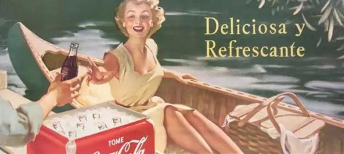 可口可乐推出复古年代感的海报满满的都是回忆