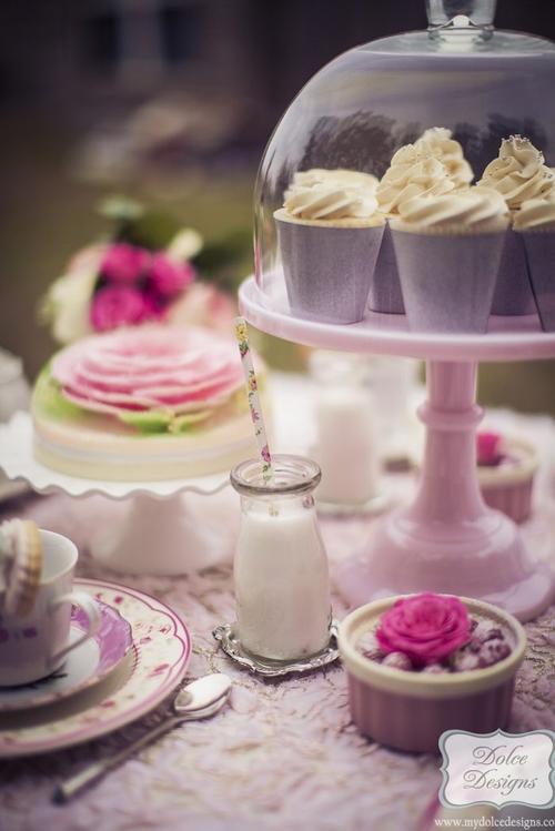 romantic tea party