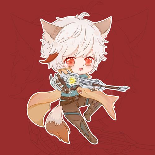 王者荣耀q版同人-百里守约