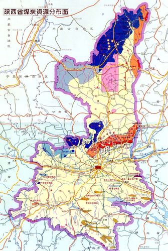 榆林煤矿分布图 弄张榆林的煤矿分布图