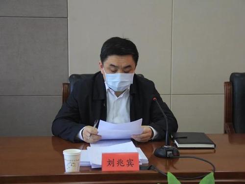 滦南县委副书记刘兆宾通报2019年省级文明县城测评结果.