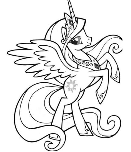 q版动漫简笔画动漫小情侣小马宝莉