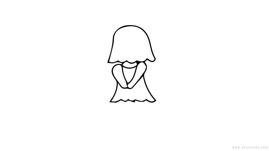 人背影简笔画怎么画人背影简笔画简单又好看