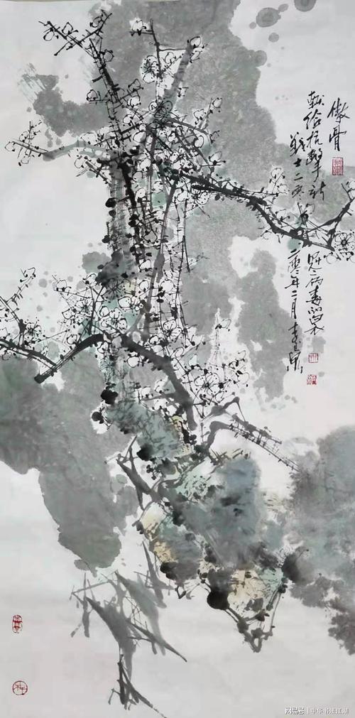 空谷美人,李玉泉花鸟画作品欣赏