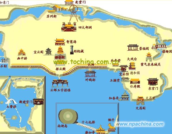 《颐和园》课文老师让画一个导游图,怎么画呀?请各位老师帮帮我