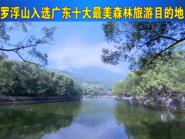 罗浮山入选广东十大最美森林旅游目的地