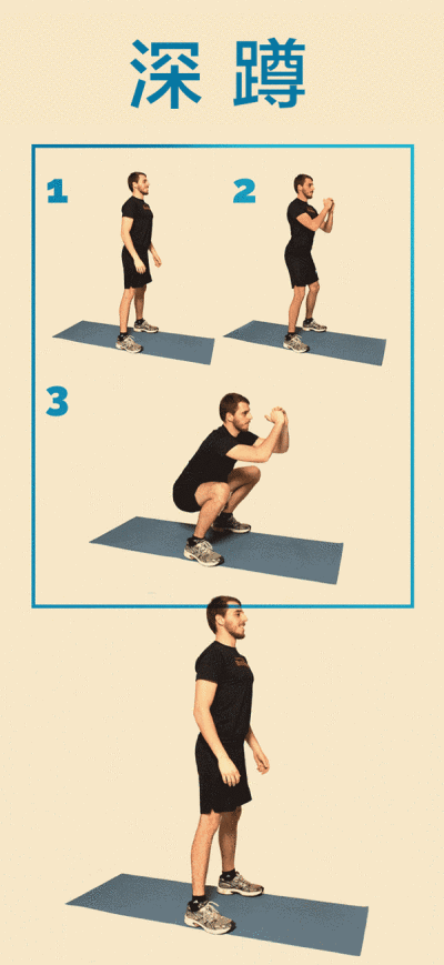无深蹲不减肥.