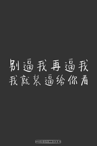 ﹏总有傻逼在朕面装逼
