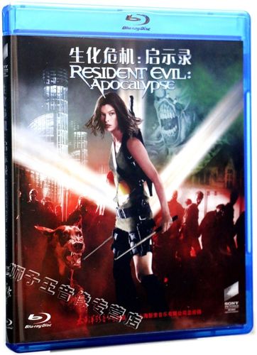 正版蓝光碟生化危机启示录蓝光高清碟1080p蓝光bd电影dvd碟片