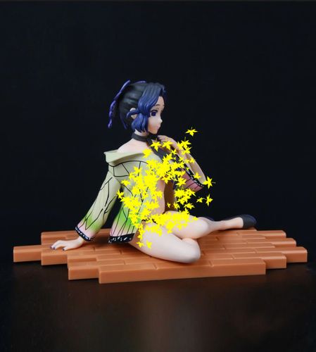 手办批发 鬼灭之刃 外套 站姿蝴蝶忍/坐姿蝴蝶忍 公仔