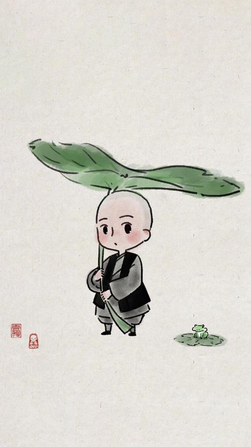 一禅小和尚壁纸手机壁纸