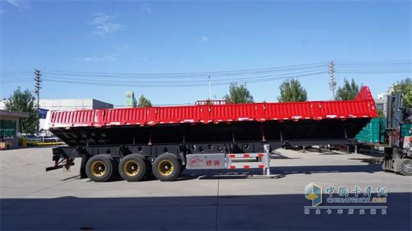 锣响重磅发布侧翻自卸半挂车新款车型