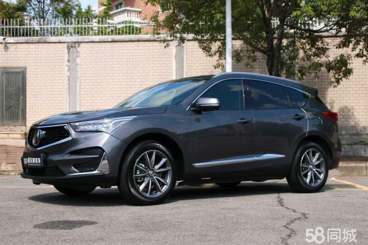 天津车展讴歌rdx钛金暗夜限量版亮相