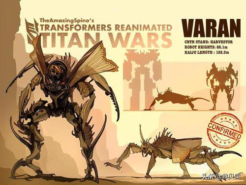 变形金刚x哥斯拉怪兽狮王变西萨王树神完美还原碧奥兰蒂