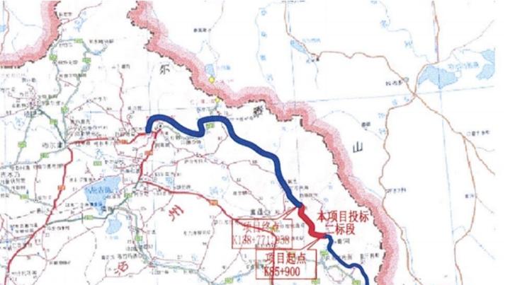 g331线青河至富蕴至阿勒泰段公路建设epc项目(二标段)由集团一公司