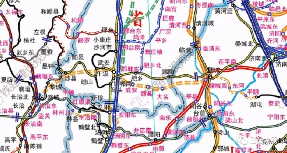 新增高铁线路 快来围观最新版山西铁路规划图
