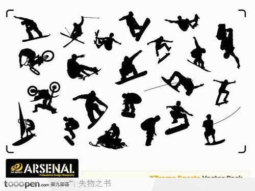 体育运动之滑板动作集合