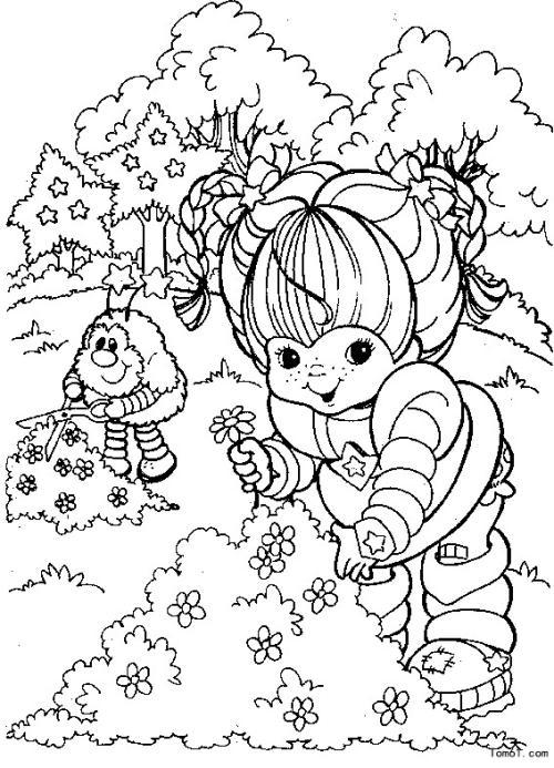 公主小精灵的手简笔画